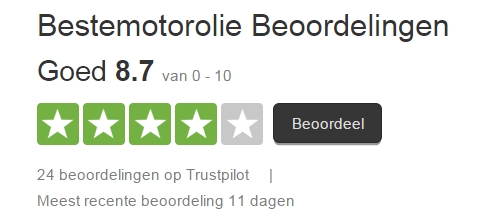 Trust Pilot beoordeling